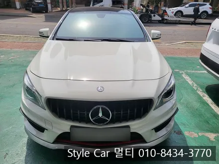 인천 남동구 썬팅 안드로이드 올인원 시공 벤츠 CLA45AMG 입고