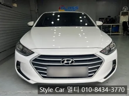 인천 아반떼 AD 기포 뽀글이 썬팅 재시공으로 선명한 시인성까지