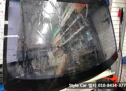 현대 올뉴투싼 글라스틴트 선셋 썬팅시공 !! 인천 부천 썬팅전문 스타일카