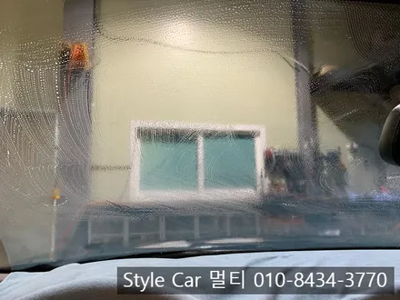 남동공단 썬팅 열차단 잘되는 반사컬러썬팅 필름 사하라R 시공