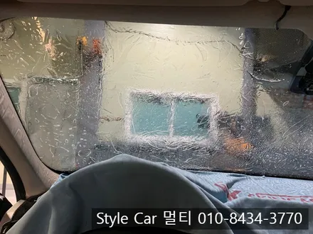 BMW X5(F15) 인천 레이노 썬팅 고민하다가 글라스틴트 열차단 시공