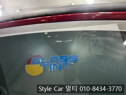 간석동 썬팅 재시공 LF소나타 글라스틴트 로데 완벽 시공 후기