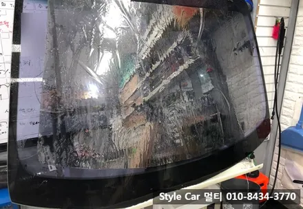 현대 올뉴투싼 글라스틴트 선셋 썬팅시공 !! 인천 부천 썬팅전문 스타일카