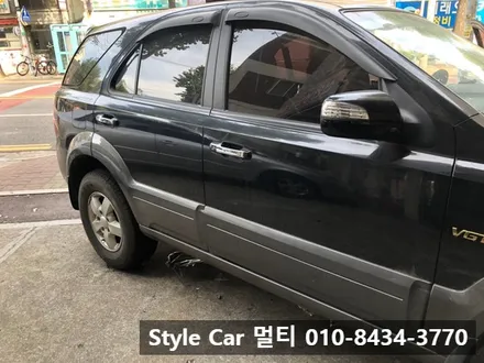 부천 측후면썬팅 재시공!(구형쏘렌토 측후면 썬팅 제거시공) 깔끔하게~