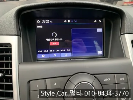 쉐보레 크루즈 내비게이션 매립 출장 교체 시 공 인천 스타일카멀티