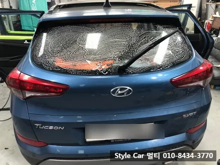 현대 올뉴투싼 글라스틴트 선셋 썬팅시공 !! 인천 부천 썬팅전문 스타일카