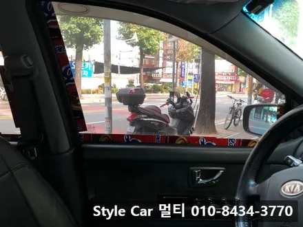 부천 측후면썬팅 재시공!(구형쏘렌토 측후면 썬팅 제거시공) 깔끔하게~