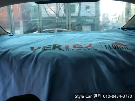 부천 2020 올뉴K5 루마버텍스썬팅 신차검수로 한방에 시공