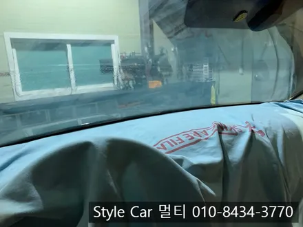 기아 모하비 열차단썬팅 재시공! 부천 컬러 반사 틴팅 전문 시공점 방문
