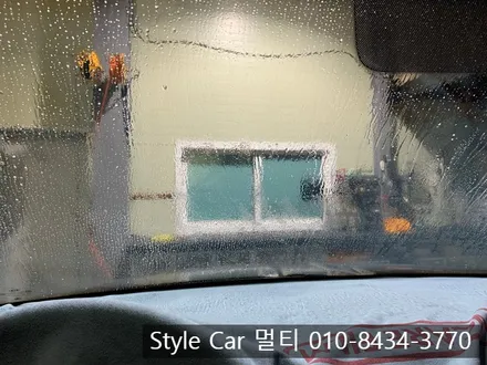 기아 모하비 열차단썬팅 재시공! 부천 컬러 반사 틴팅 전문 시공점 방문