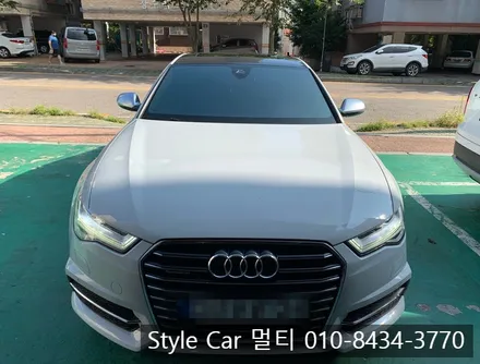인천 열차단썬팅 아우디 A6 글라스틴트 선셋 시공! 시원한 운행