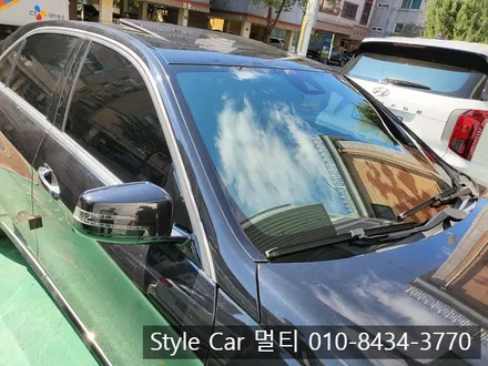 벤츠 E 클래스 (W212) 인천 구월동 열차단 전면 썬팅 전문점 방문