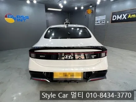 쏘나타 디 엣지 남동구 썬팅 글라스틴트 선셋 신차패키지 시공 후기