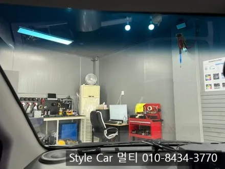 간석동 썬팅 재시공 추천 스파크 전면 필름 교체로 시야 확보