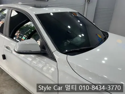 남동구 썬팅 전문점 BMW 3시리즈 전면 시야 불량 완벽 해결