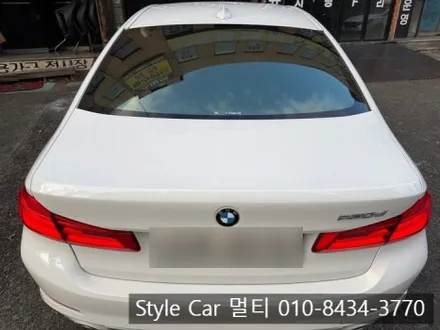부평 썬팅 재시공 BMW 5시리즈 글라스틴트 선셋 깔끔한 시공 후기