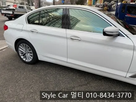 부평 썬팅 재시공 BMW 5시리즈 글라스틴트 선셋 깔끔한 시공 후기