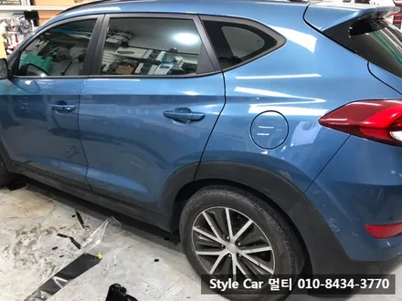 현대 올뉴투싼 글라스틴트 선셋 썬팅시공 !! 인천 부천 썬팅전문 스타일카
