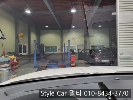 남동공단 연수구 열차단 전면썬팅 전문 시공점 스타일카멀티 방문!