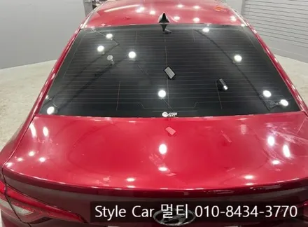 간석동 썬팅 재시공 LF소나타 글라스틴트 로데 완벽 시공 후기