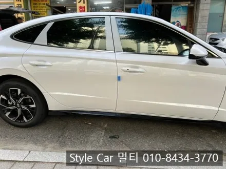 쏘나타 디 엣지 남동구 썬팅 글라스틴트 선셋 신차패키지 시공 후기