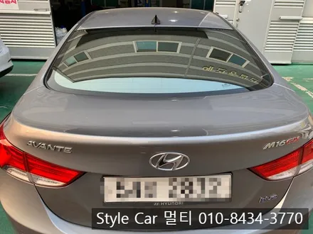 부천 열 반사썬팅 아반떼 MD 사하라 시공 논현동 스타일카멀티