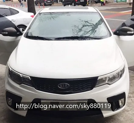 [Style Car 멀티] 포르테쿱 기존필름 제거 후 skc 마스터즈 전체 시공했어용~~
