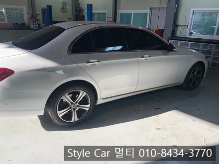 인천 벤츠 W213 광택 시공 유리막코팅까지 남동구 전문점에서