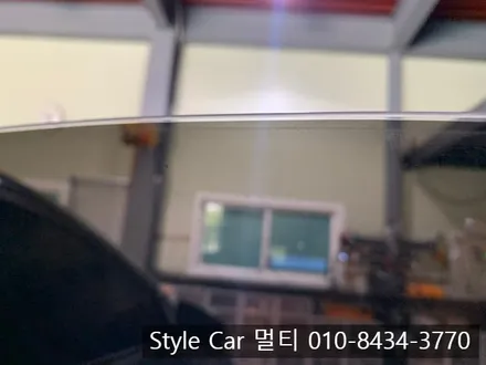 아반떼 AD 윈도틴팅 재시공! 인천 열차단 컬러썬팅 전문점 스타일카멀티