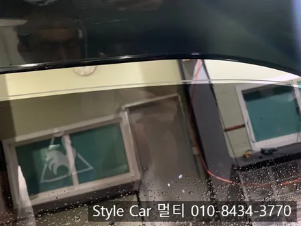 남동구 썬팅 재시공 현대 포터 2 레이노 열차단필름으로 시원한 실내