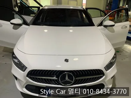 벤츠 A 클래스(W177) 신차패키지 인천 열차단썬팅 글라스틴트 선셋