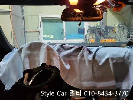 벤츠 E 클래스 (W212) 인천 구월동 열차단 전면 썬팅 전문점 방문