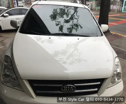 그랜드카니발 기존 썬팅 제거 후 쿨맥스 나노 재시공! 부천 스타일카멀티