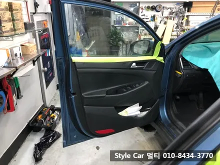 현대 올뉴투싼 글라스틴트 선셋 썬팅시공 !! 인천 부천 썬팅전문 스타일카
