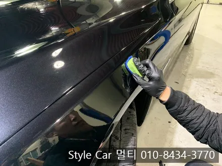 BMW 740i F01 유리막코팅 남동구 전문시공점에서 광택 까지