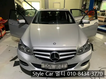 벤츠 E 클래스(W212) 인천 열차단썬팅 전문 시공점 레이노 루마