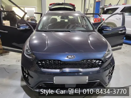 인천 기아 니로 열차단썬팅 글라스틴트 선셋 시공 프라이버시 보호