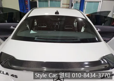 인천 남동구 썬팅 안드로이드 올인원 시공 벤츠 CLA45AMG 입고