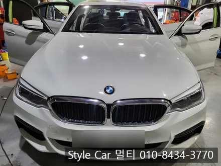 BMW 5시리즈 G30 연수구 넥스가드 열차단썬팅 전문 시공점 방문