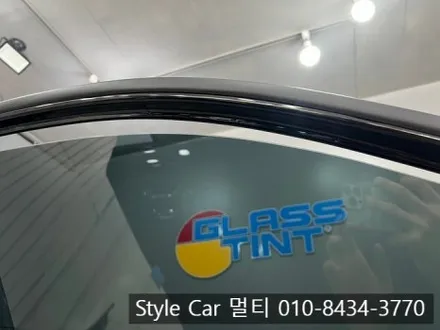 부평 썬팅 K8 하이브리드 글라스틴트 로데 크롬 딜리트 시공