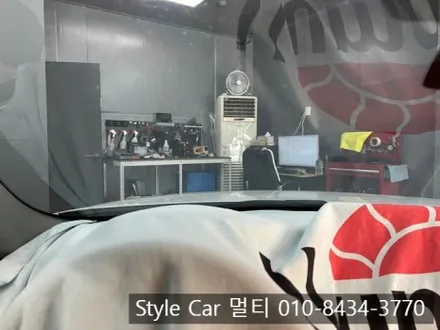 남동구 썬팅 전문점 BMW 3시리즈 전면 시야 불량 완벽 해결