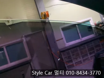 기아 모하비 열차단썬팅 재시공! 부천 컬러 반사 틴팅 전문 시공점 방문