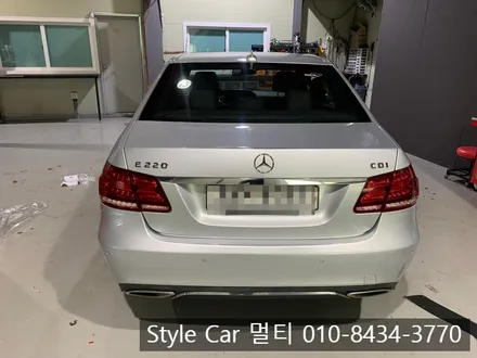 벤츠 E 클래스(W212) 인천 열차단썬팅 전문 시공점 레이노 루마