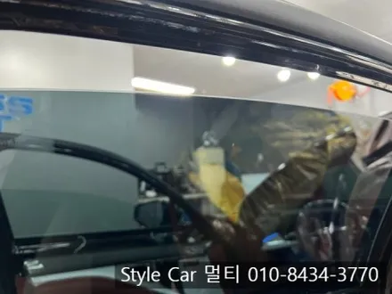 부평 썬팅 K8 하이브리드 글라스틴트 로데 크롬 딜리트 시공