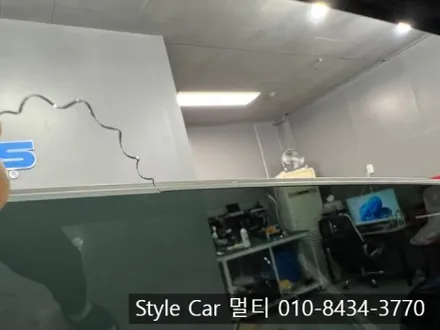 인천 산곡동 그랜저 썬팅 글라스틴트 로데로 완성된 프리미엄 시공기