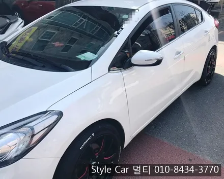 부천썬팅 전문 공도블랙리스트 k3 컬러썬팅 새롭게태어나다!
