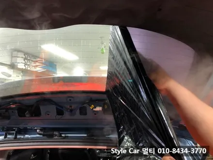 현대 올뉴투싼 글라스틴트 선셋 썬팅시공 !! 인천 부천 썬팅전문 스타일카