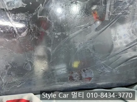 남동구 썬팅 전문점 BMW 3시리즈 전면 시야 불량 완벽 해결