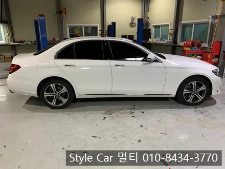 인천 벤츠 W213 광택 시공 유리막코팅까지 남동구 전문점에서
