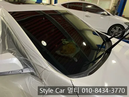 남동공단 유리발수코팅 유막제거 한번에 깔끔하게 시공하자!